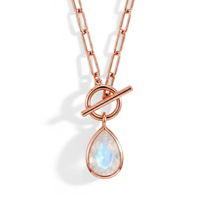 Heroine T-Lock - Moonstone Necklace