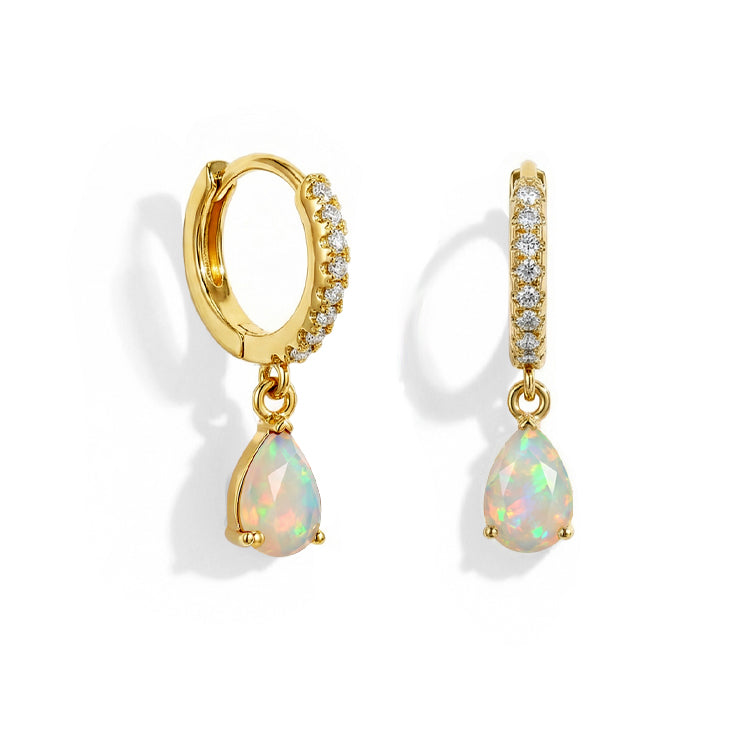 Opal Dorp Earrings - Teardrops