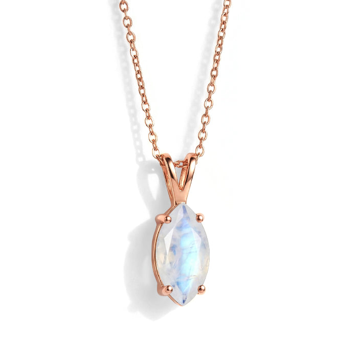Moonstone Necklace - Marquise