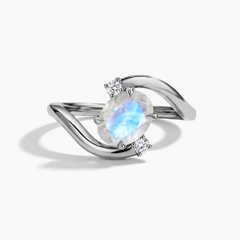 Align Ring -  Moonstone