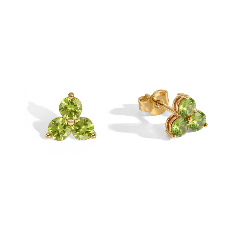 Peridot Earrings - Facing Challenges