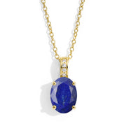 Lapis Lazuli Necklace - Oval