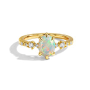 Classic Opal Oval Ring