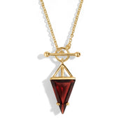 Garnet Statement Necklace