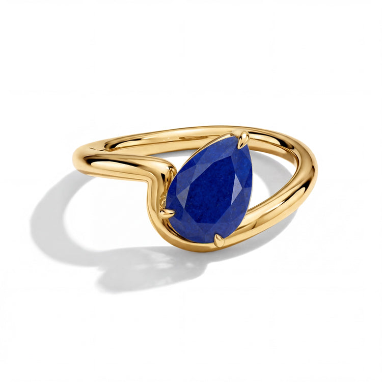 Lapis Lazuli Statement Ring