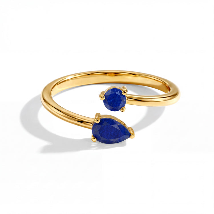 Lapis Lazuli Open Ring
