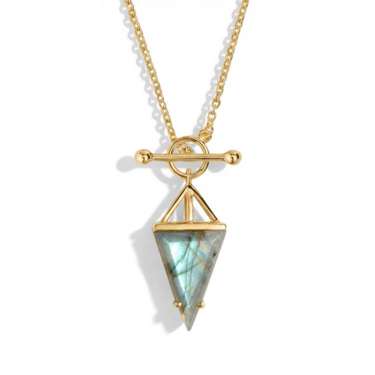 Labradorite Statement Necklace
