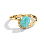 Amazonite Statement Ring