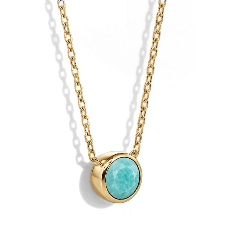 Amazonite Necklace - Solitaire