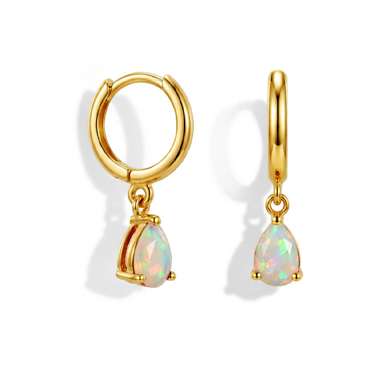 Opal Hoop Earrings - Inspiration
