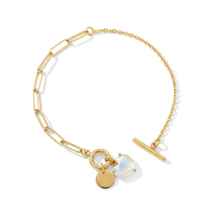 Moonstone T-Lock Bracelets