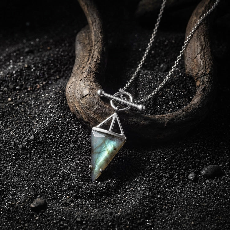 Labradorite Statement Necklace