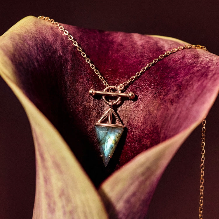 Labradorite Statement Necklace