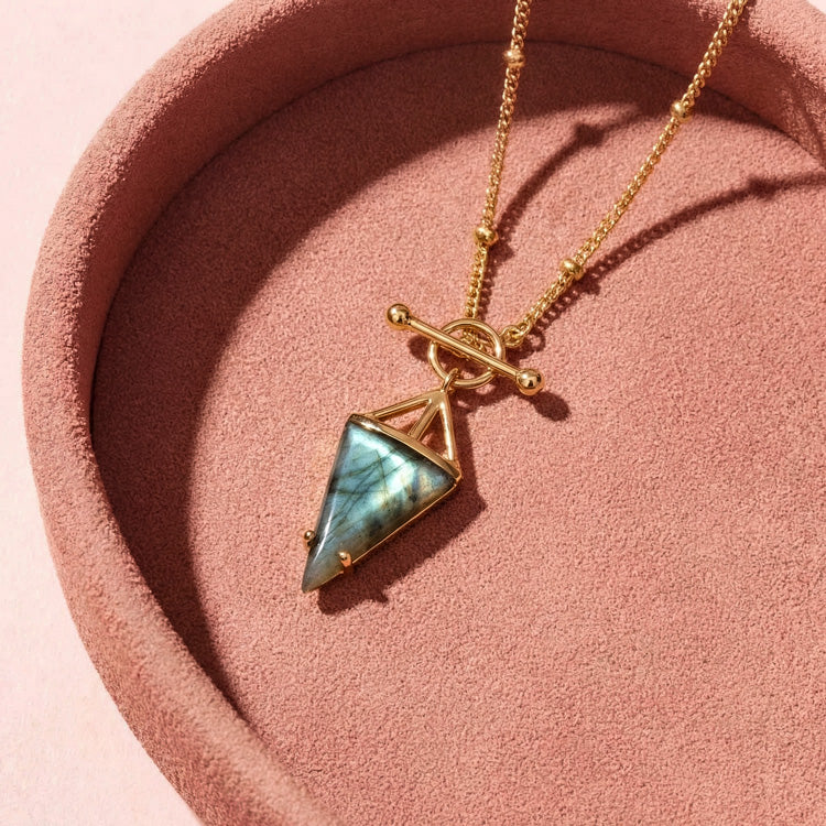 Labradorite Statement Necklace