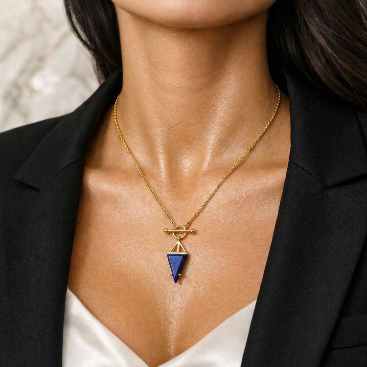 Lapis Lazuli Statement Necklace