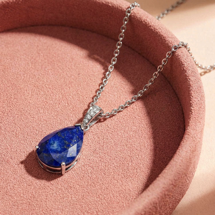 Lapis Lazuli Necklace - Pear