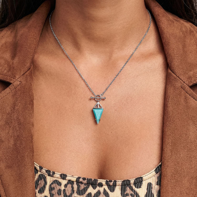 Amazonite Statement Necklace