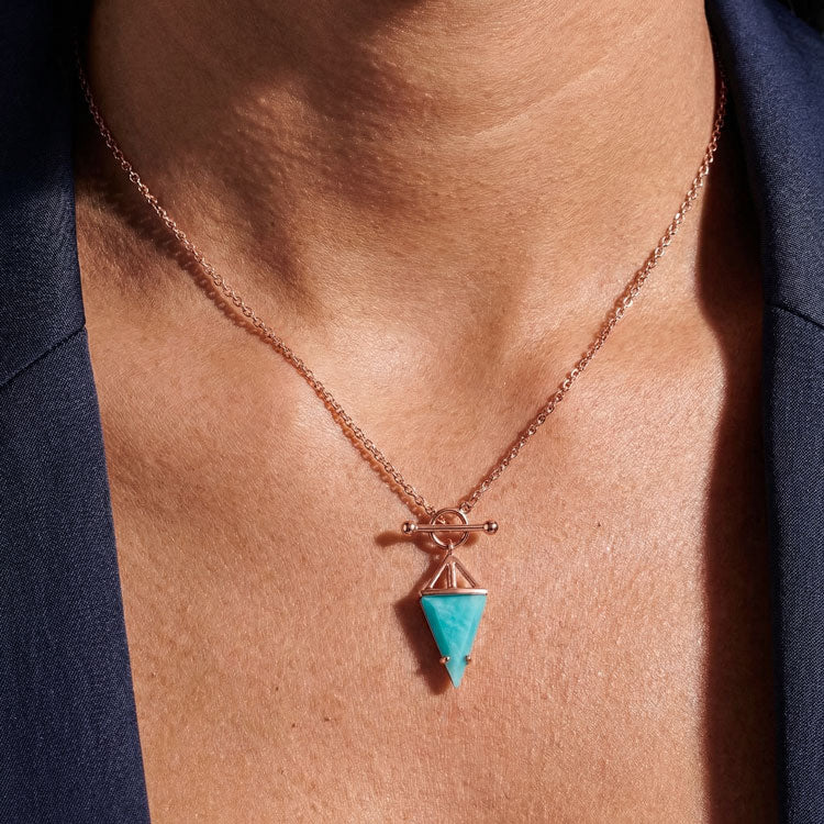 Amazonite Statement Necklace