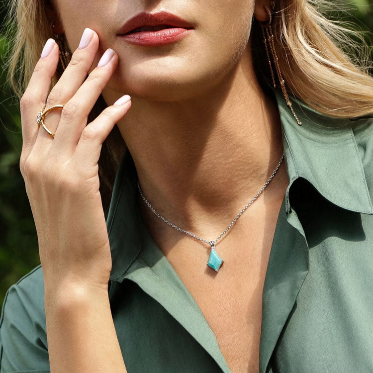Amazonite Necklace - Kite