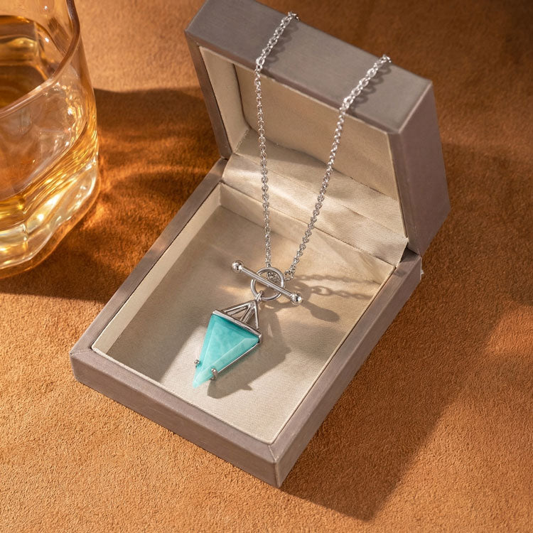Amazonite Statement Necklace