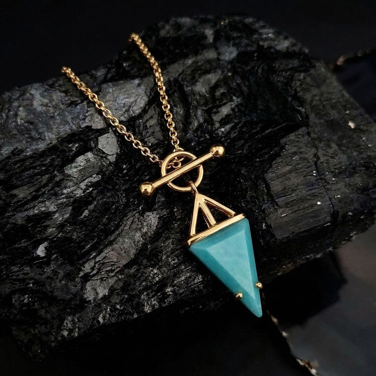 Amazonite Statement Necklace