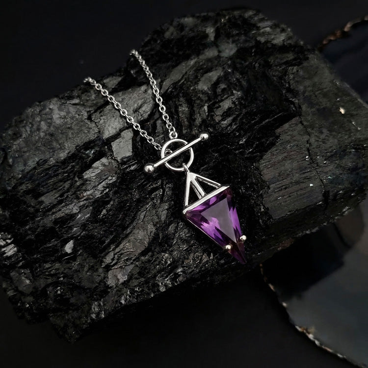 Amethyst Statement Necklace