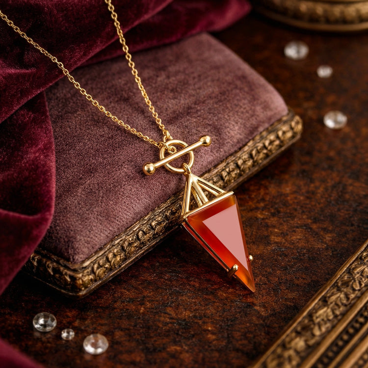 Carnelian Statement Necklace