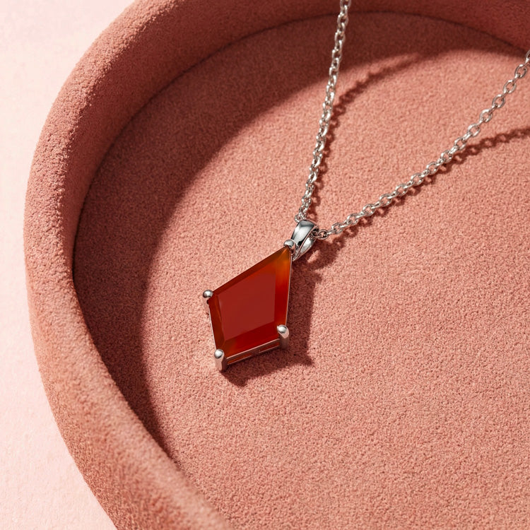 Carnelian Necklace - Kite