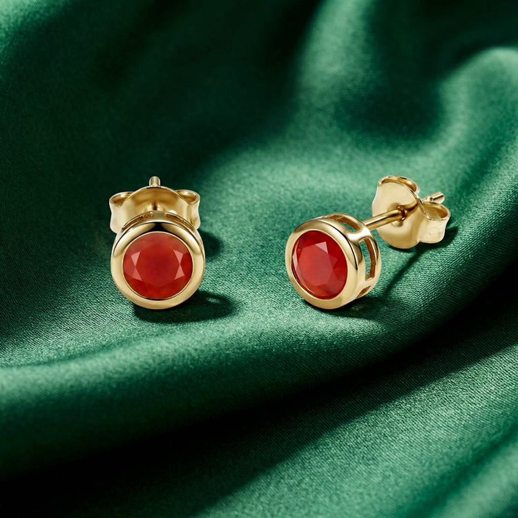 Carnelian Earrings - Boost Confidence