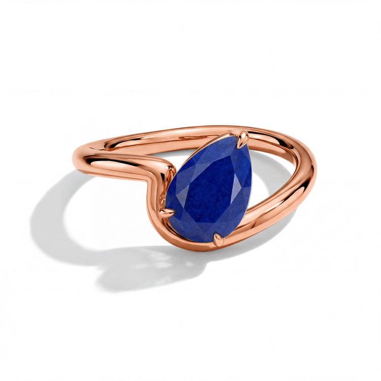 Lapis Lazuli Statement Ring