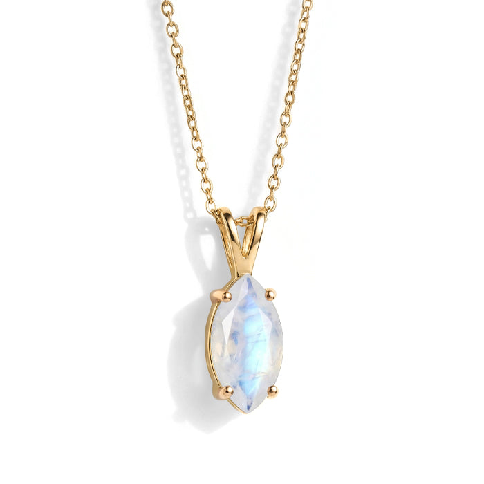 Moonstone Necklace - Marquise