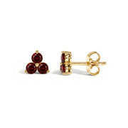Garnet Earrings - Facing Challenges