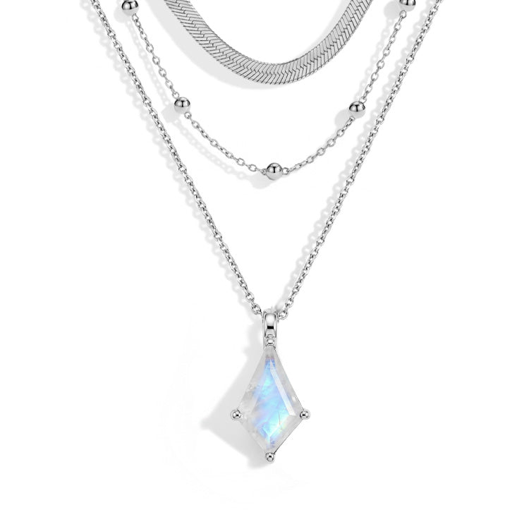 Moonstone Necklace Set - Kite