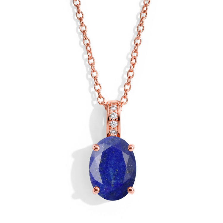 Lapis Lazuli Necklace - Oval
