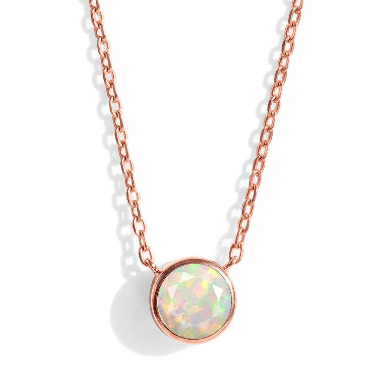 Opal Necklace - Solitaire