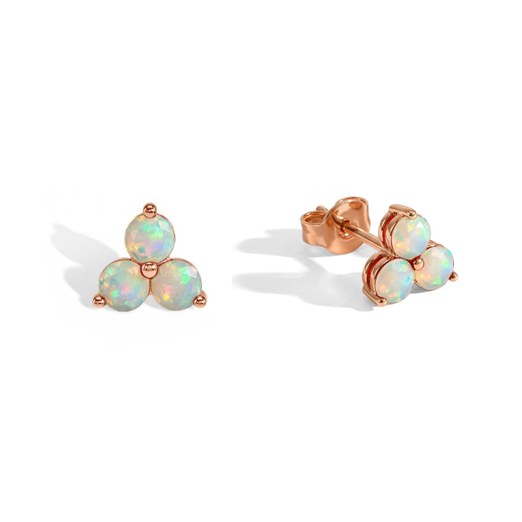 Opal Stud Earrings