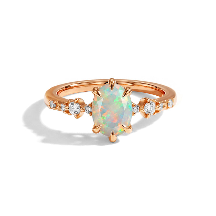 Classic Opal Oval Ring