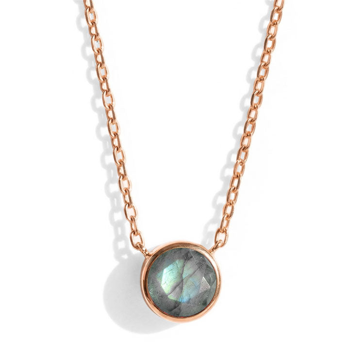 Labradorite Necklace - Solitaire