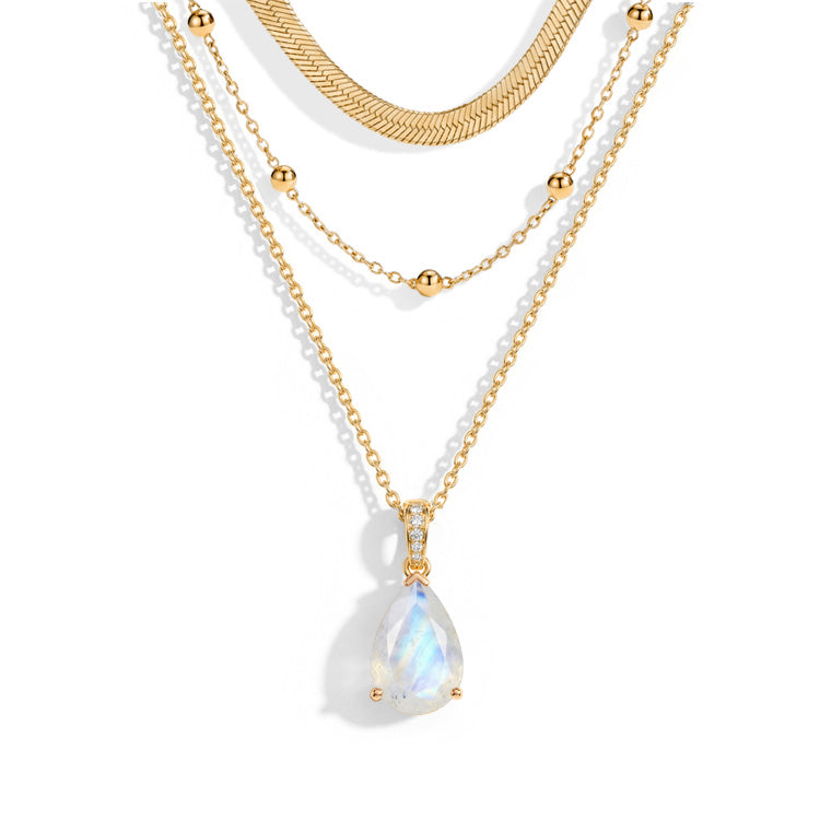 Moonstone Necklace  - Three Sets