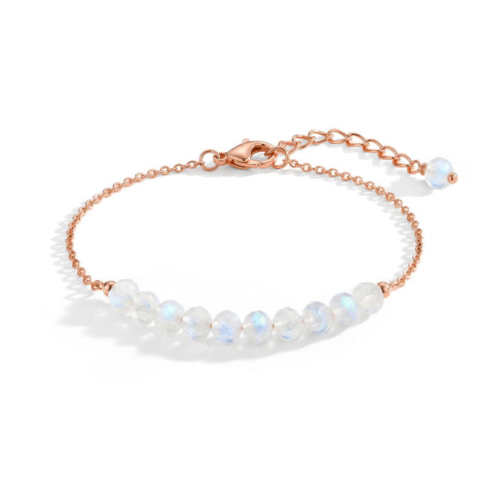 Moonstone Bead Bracelets - Chain
