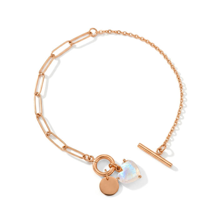 Moonstone T-Lock Bracelets