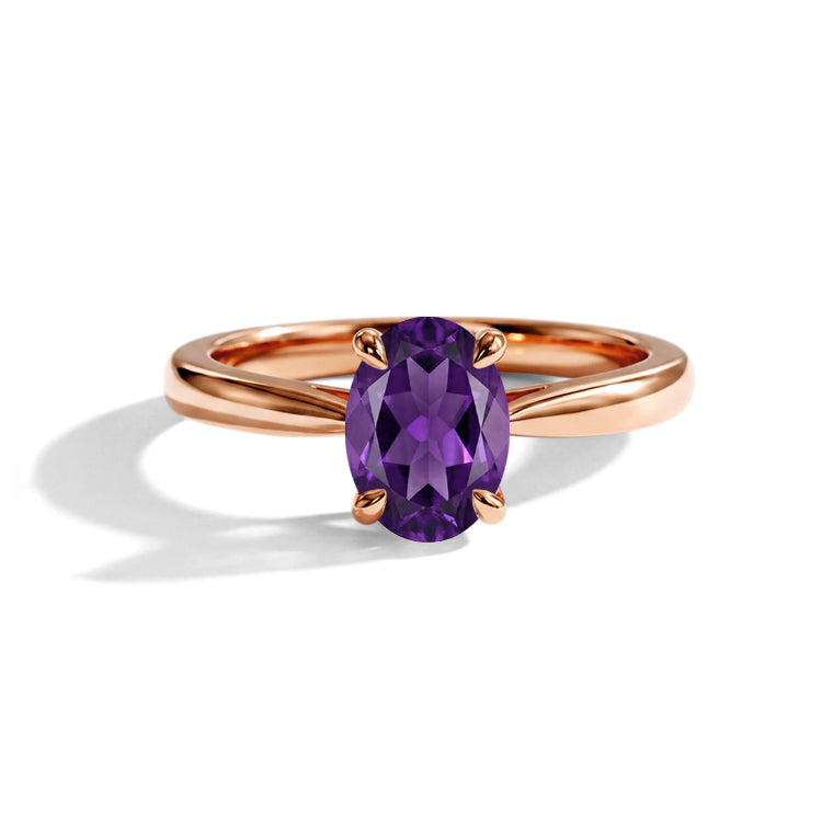 Amethyst Ring for Everyday