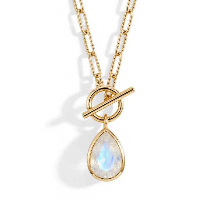 Heroine T-Lock - Moonstone Necklace