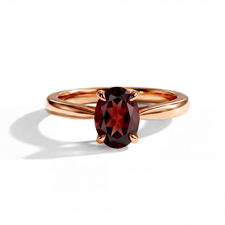 Garnet Ring for Everyday Elegance