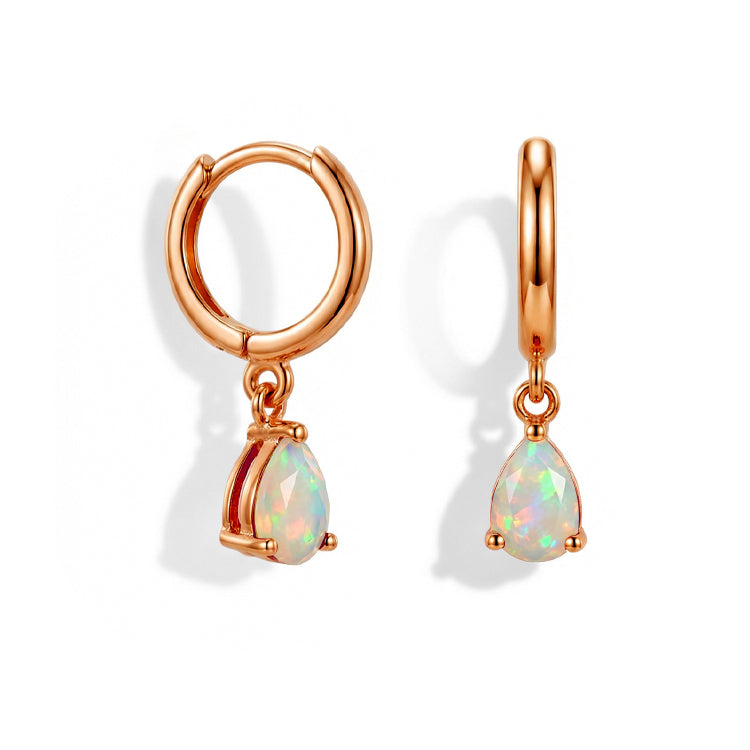 Opal Hoop Earrings - Inspiration