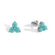 Amazonite Stud Earrings