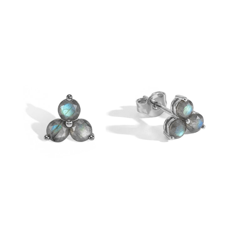 Labradorite Stud Earrings