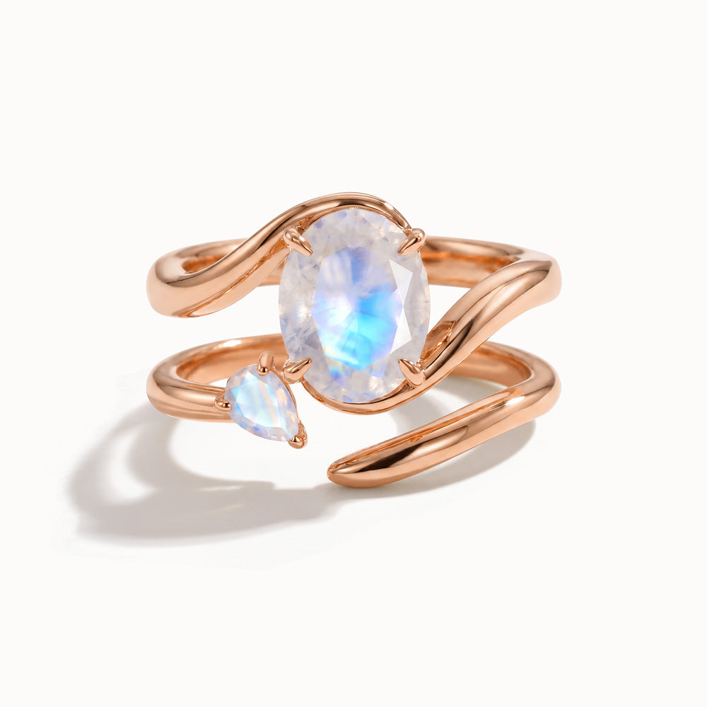 Echo Ring -  Moonstone