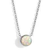 Opal Necklace - Solitaire