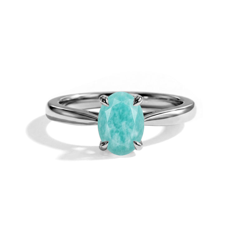 Amazonite Ring for Everyday Elegance